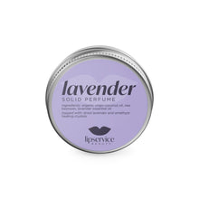 Load image into Gallery viewer, Lavender Solid Perfume Salve
