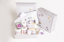 Load image into Gallery viewer, A Special Day Gift, Birthday Gift Basket, Lavender Natural Bath & Body