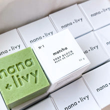 Load image into Gallery viewer, Matcha Soap Block