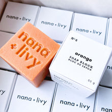 Load image into Gallery viewer, Orange Soap Block