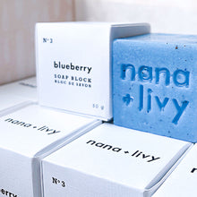 Load image into Gallery viewer, Blueberry Soap Block