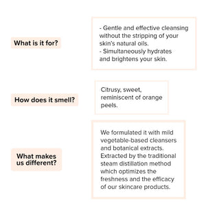 Sweet Orange Hydrating Face Cleanser