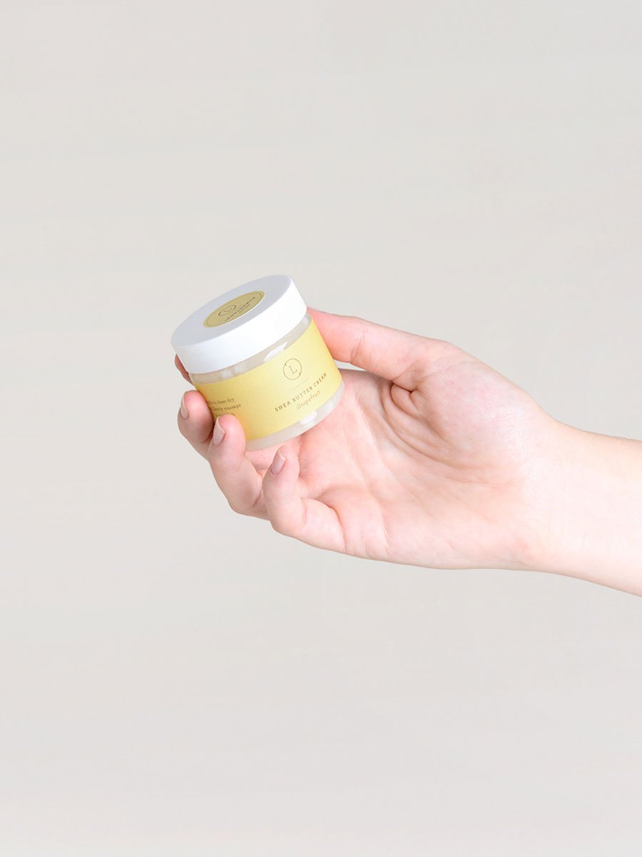 Grapefruit Shea Butter Body Cream, Shea Body Lotion