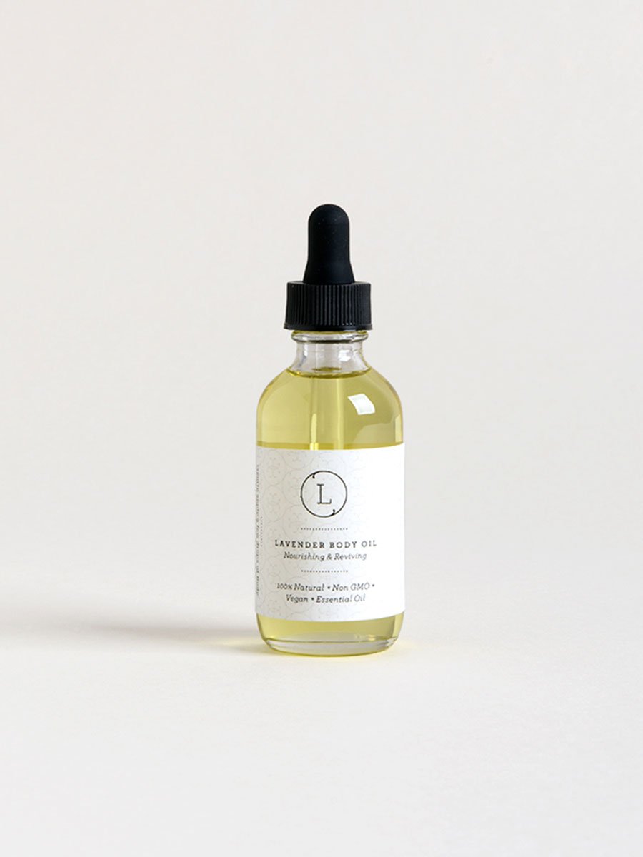 Lavender Body Oil, Natural Moisturizing Body Oil