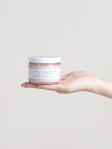 Lavender Natural Bath Salt Soak with Dead sea, Epsom and Himalayan salts
