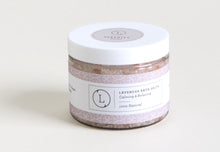 Load image into Gallery viewer, Lavender Natural Bath Salt Soak with Dead sea, Epsom and Himalayan salts
