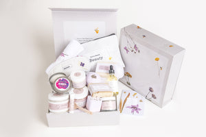 A Special Day Gift, Birthday Gift Basket, Lavender Natural Bath & Body